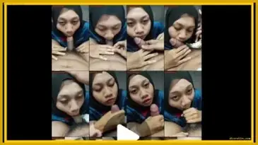 Temen Pacar Jilbab Mau Aja Sepongin Gw